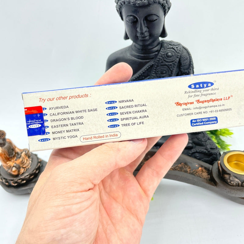 Satya "Reiki Power" Masala Incense Sticks 15g-Nature's Treasures