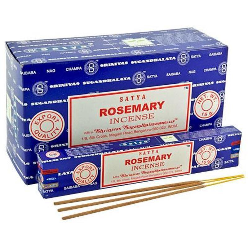 Satya "Rosemary" Masala Incense Sticks - 15 Gram-Nature's Treasures