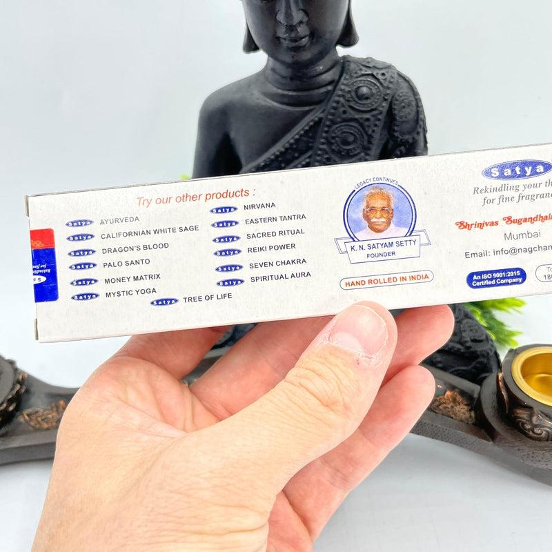 Satya "Sandalwood" Masala Incense Sticks - 15 Gram-Nature's Treasures
