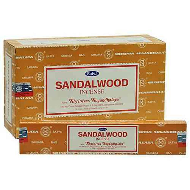 Satya "Sandalwood" Masala Incense Sticks - 15 Gram-Nature's Treasures