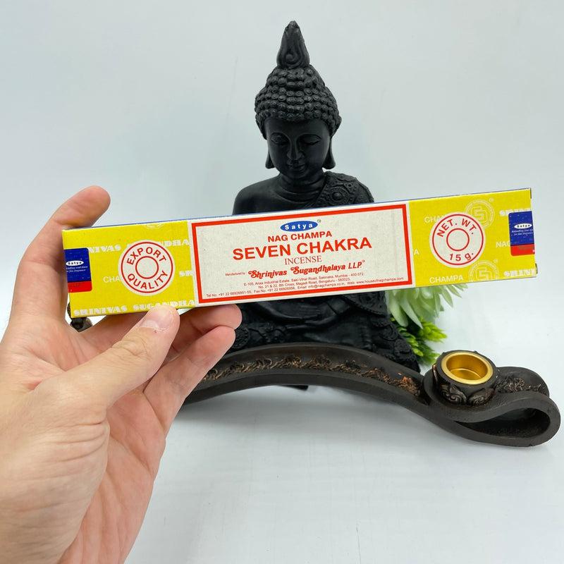 Satya Seven Chakra Incense 15g-Nature's Treasures