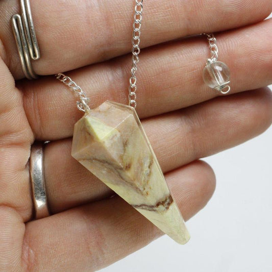 Serpentine Pendulum-Nature's Treasures