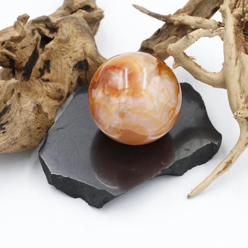 Shungite EMF Protector Sphere Holder || Protection, EMF Blocker || Russia-Nature's Treasures