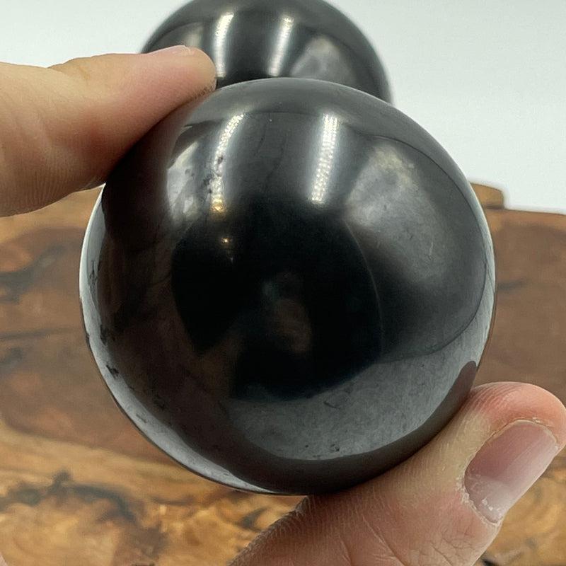 Shungite Sphere 50 mm || Purification || Russia-Nature's Treasures