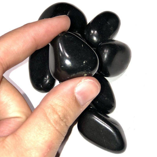 Shungite Tumble Medium-Nature's Treasures