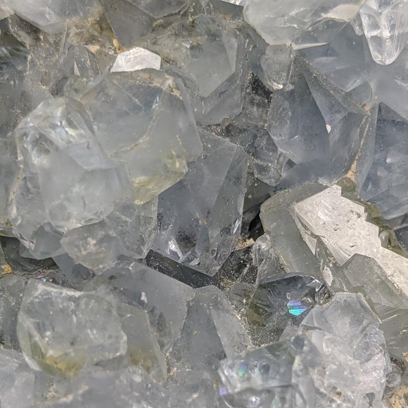 Small Natural Blue Celestite Cluster from Madagascar-Nature's Treasures