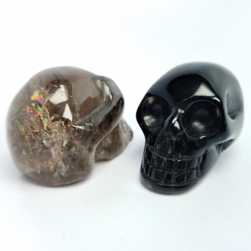 Smoky Quartz Skull || Small-Nature's Treasures