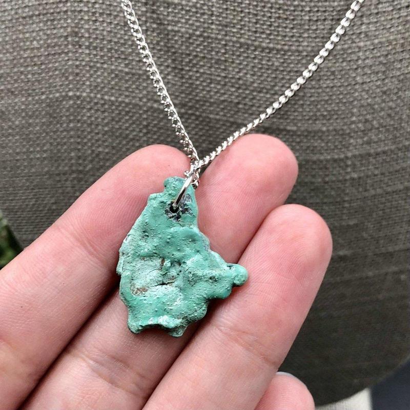 Splash Copper Pendant Necklace-Nature's Treasures