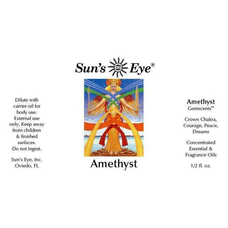 Sun's Eye "Amethyst" Gemscents Oil-Nature's Treasures