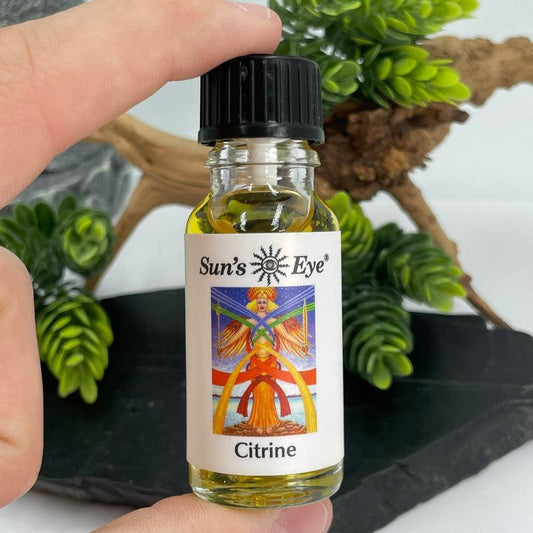 Sun's Eye "Citrine" Gemscents Oil-Nature's Treasures
