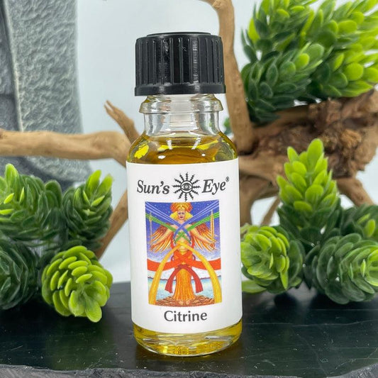 Sun's Eye "Citrine" Gemscents Oil-Nature's Treasures