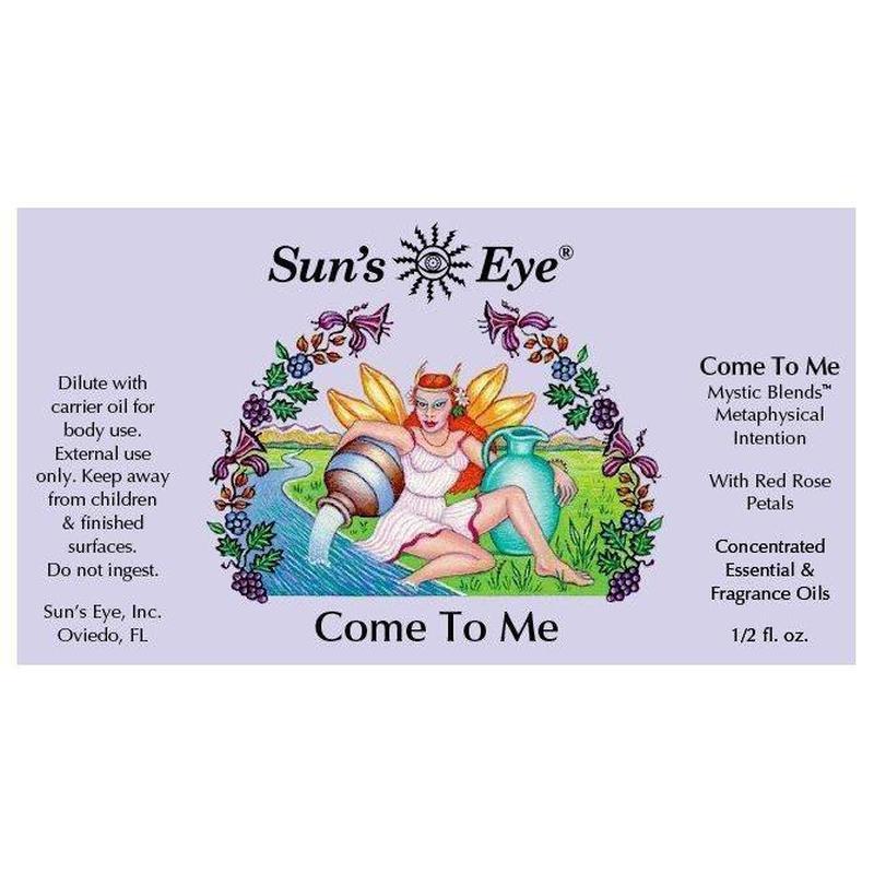 Sun's Eye "Come to Me" Mystic Blends Oil-Nature's Treasures