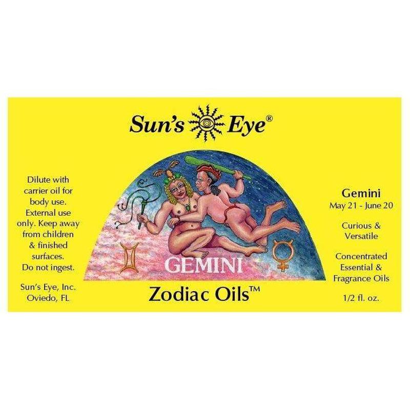 Sun's Eye "Gemini" Zodiac Oils-Nature's Treasures