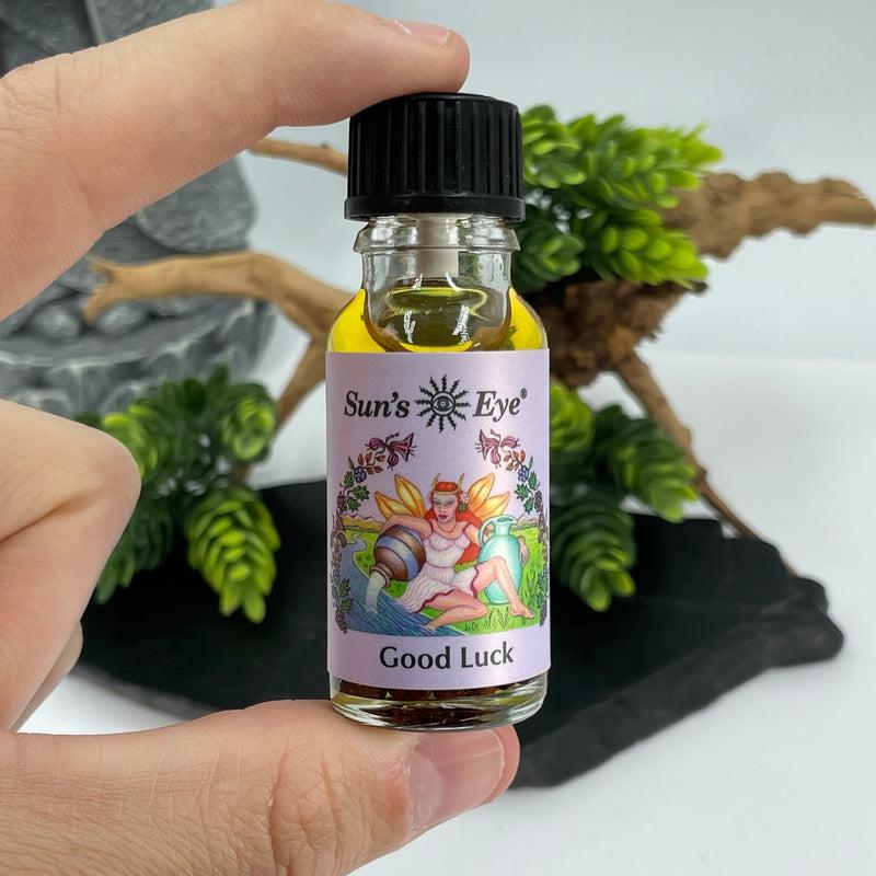 Sun's Eye "Good Luck" Mystic Blends Oil-Nature's Treasures