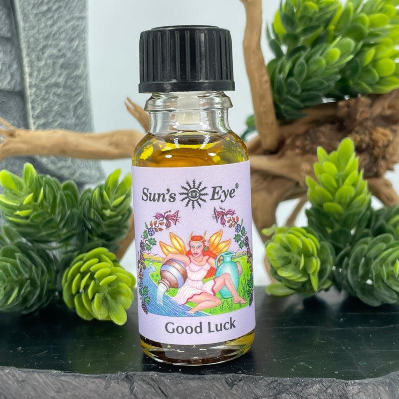 Sun's Eye "Good Luck" Mystic Blends Oil-Nature's Treasures