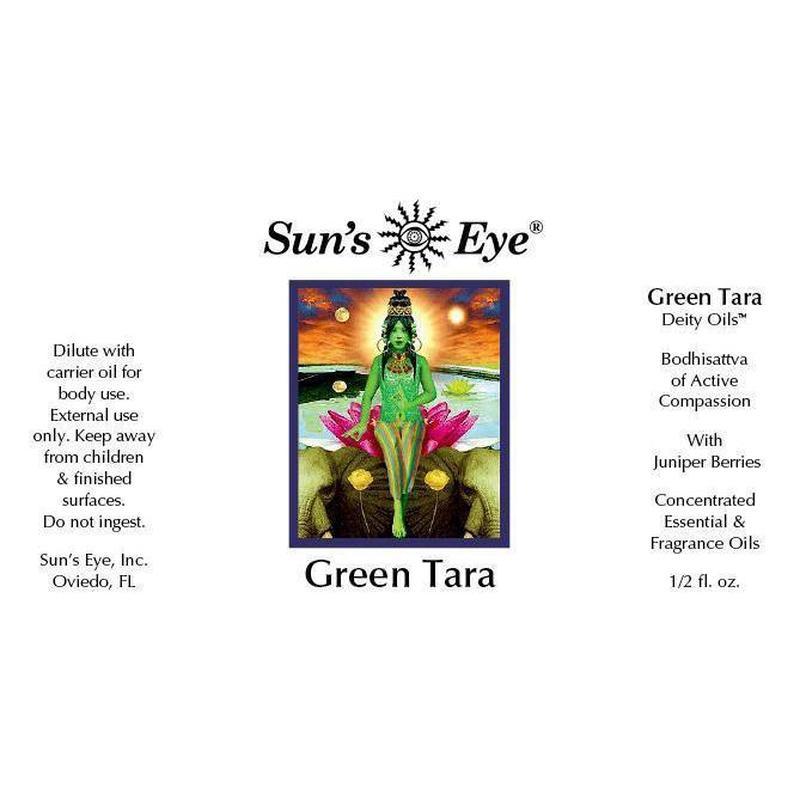 Sun's Eye "Green Tara" Deity Oil-Nature's Treasures