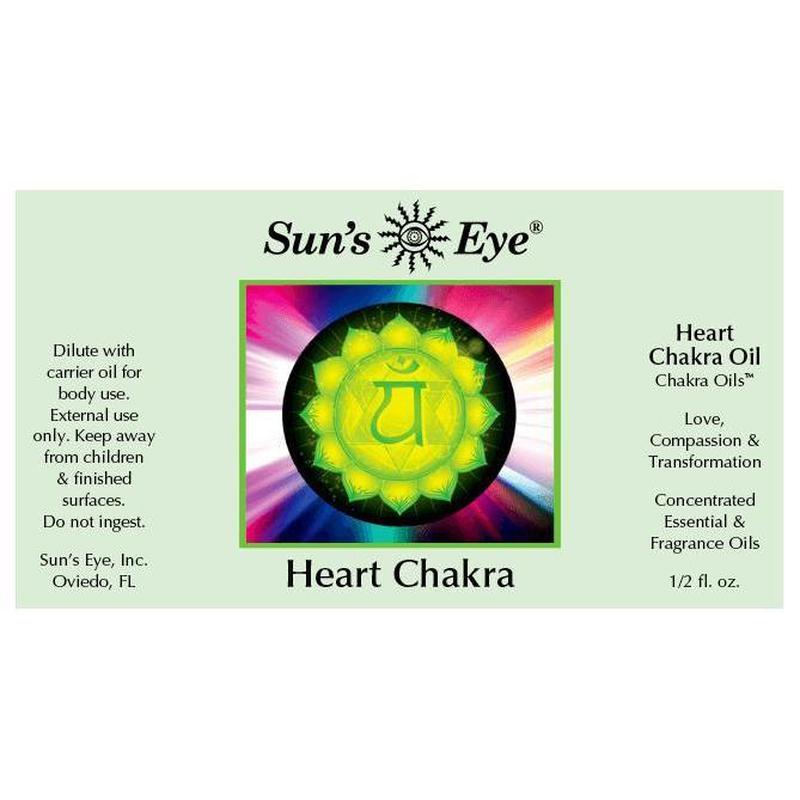 Sun's Eye "Heart Chakra" Oil-Nature's Treasures