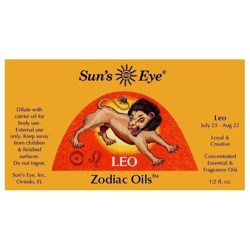 Sun's Eye "Leo" Zodiac Oils-Nature's Treasures