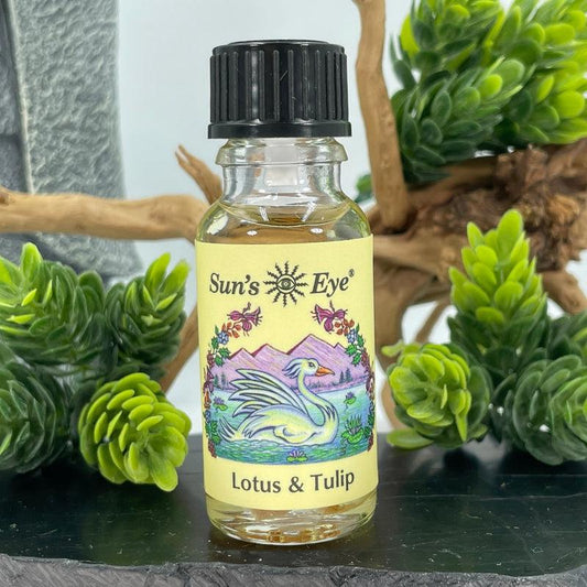 Sun's Eye "Lotus & Tulip" Herbal Blends Oil-Nature's Treasures