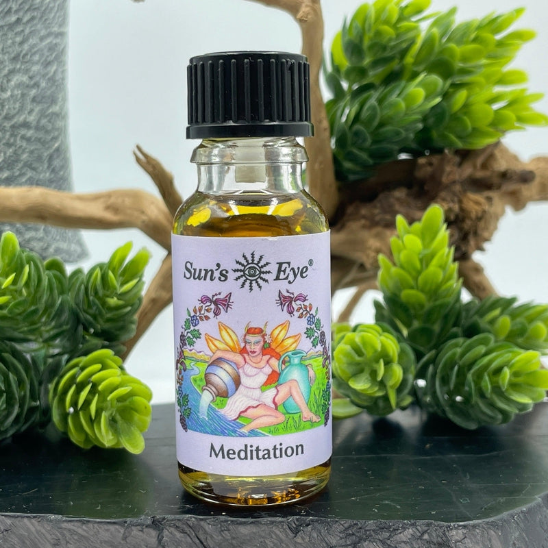 Sun's Eye "Meditation" Mystic Blends Oil-Nature's Treasures