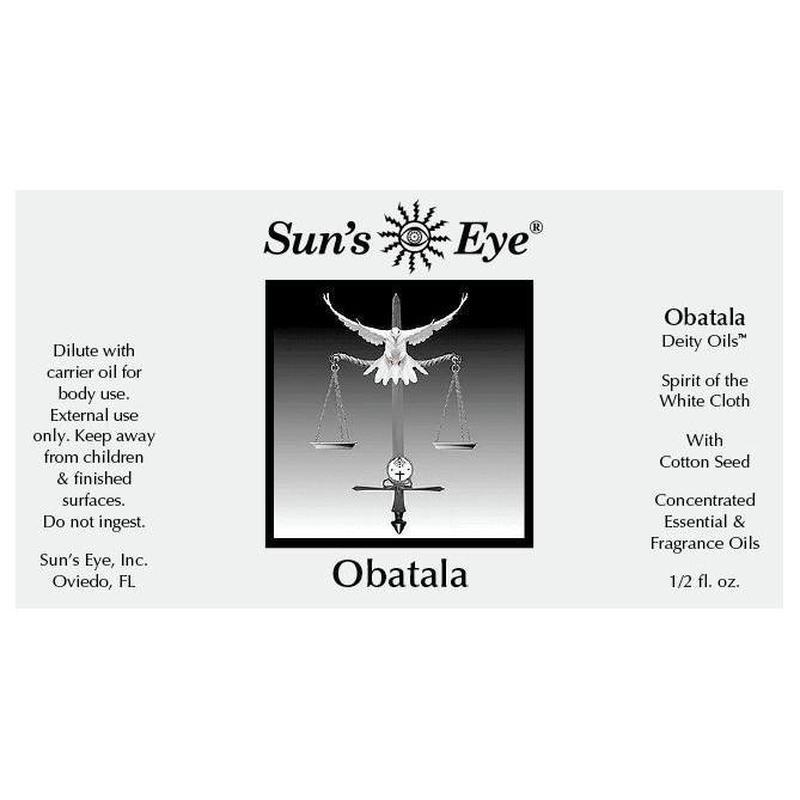 Sun's Eye "Obatala" Deity Oil-Nature's Treasures