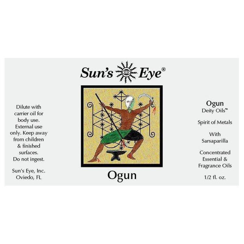 Sun's Eye "Ogun" Deity Oil-Nature's Treasures