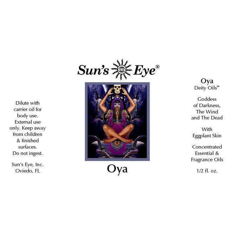 Sun's Eye "Oya" Deity Oil-Nature's Treasures