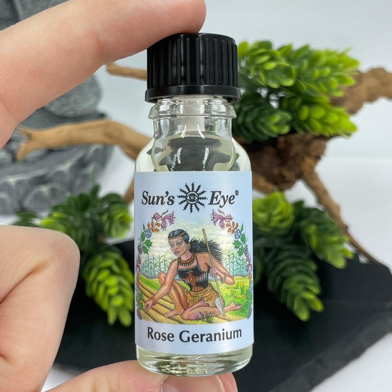 Sun's Eye "Rose Geranium" Oil-Nature's Treasures