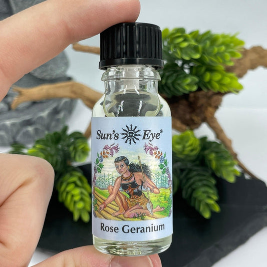 Sun's Eye "Rose Geranium" Oil-Nature's Treasures