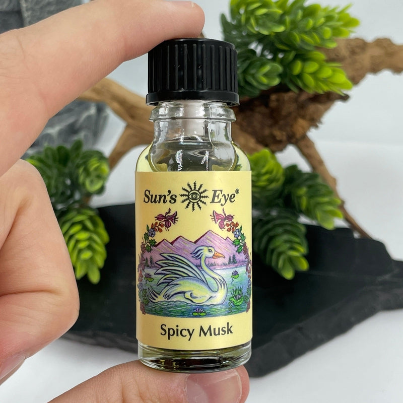 Sun's Eye "Spicy Musk" Herbal Blends Oil-Nature's Treasures