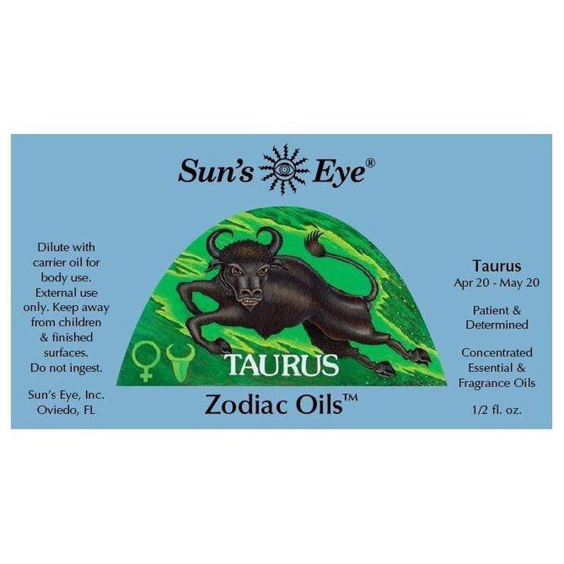 Sun's Eye "Taurus" Zodiac Oils-Nature's Treasures