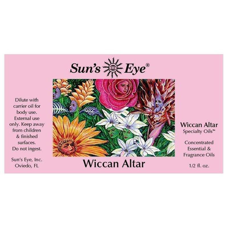 Sun's Eye "Wiccan Altar" Specialty Oils-Nature's Treasures
