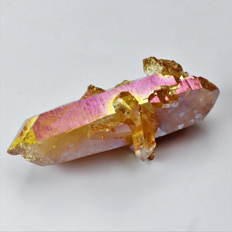 Sunset Aura Quartz-Nature's Treasures