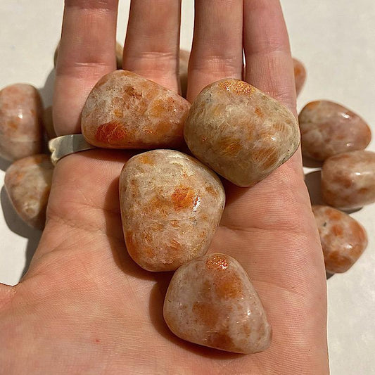 Sunstone Tumble Stone-Nature's Treasures