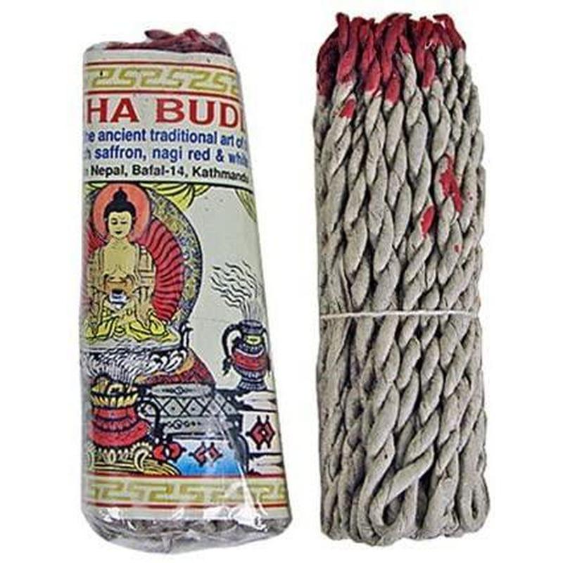 Tibetan Amitabha Buddha Rope Incense - 45 Sticks-Nature's Treasures