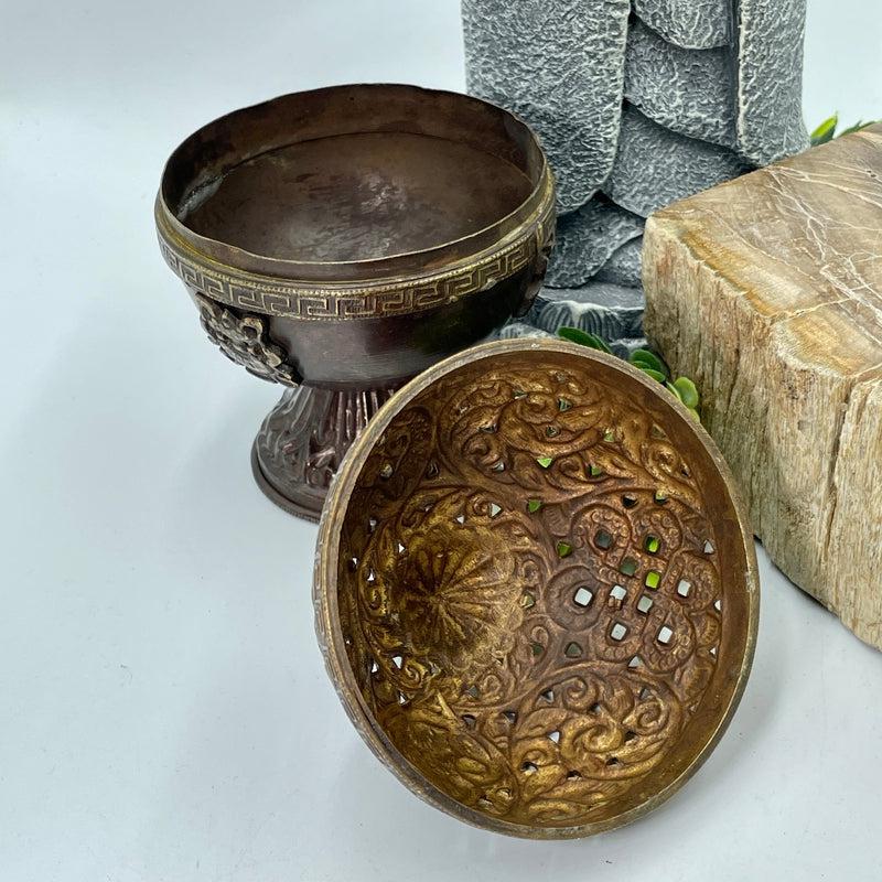 Tibetan Censer Antique Incense Burner-Nature's Treasures