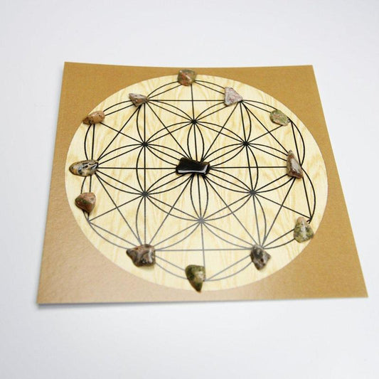 Totem Animal Sacred Stone Grid Set-Nature's Treasures