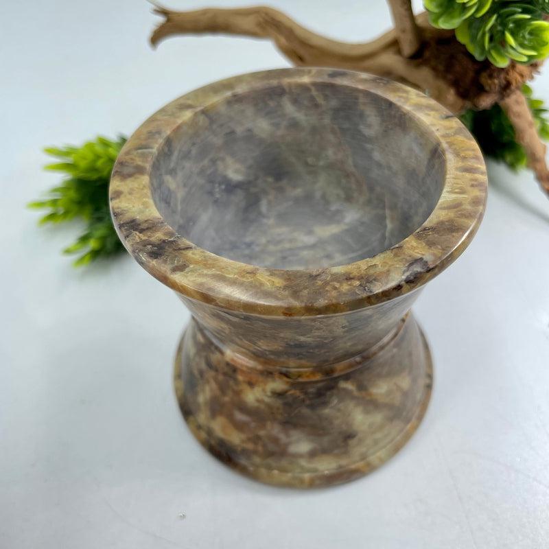Traditional Apothecary Soapstone Mortar and Pestle-Nature's Treasures