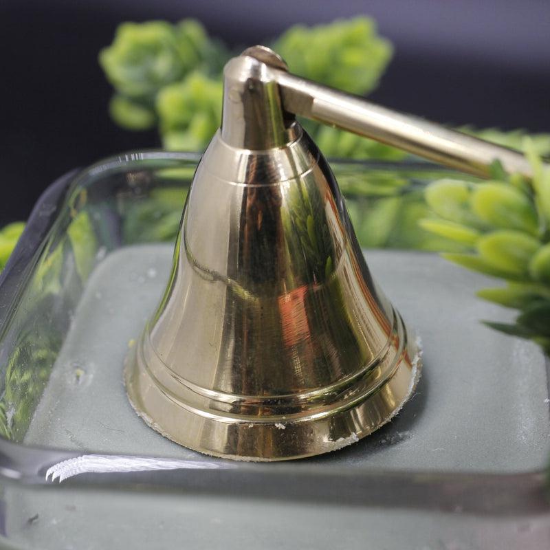 Traditional Solid Brass Candle Snuffer 8"-Nature's Treasures