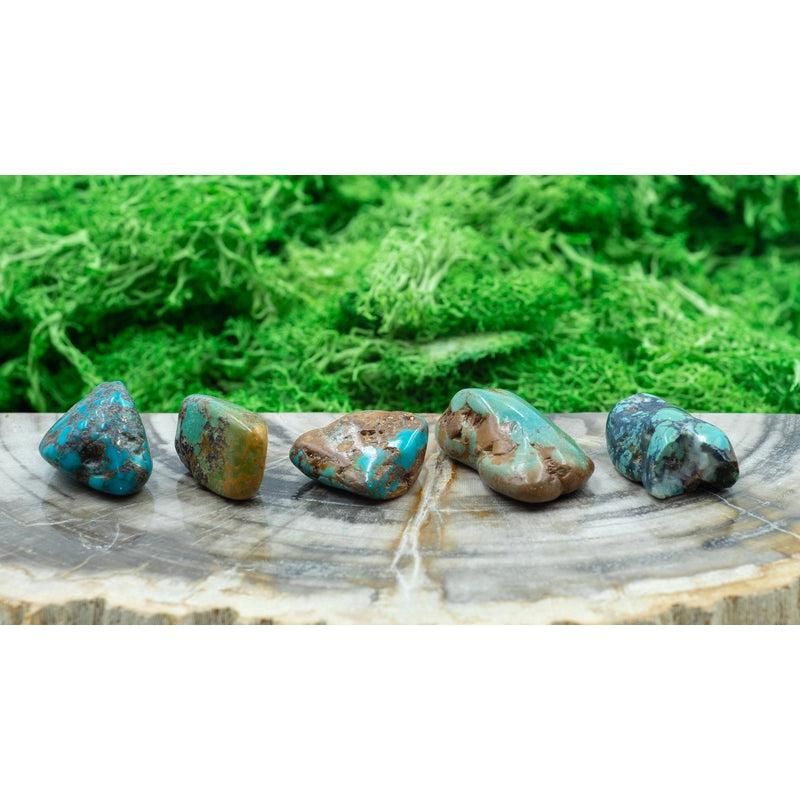 Turquoise Crystal Tumble || Mexico-Nature's Treasures