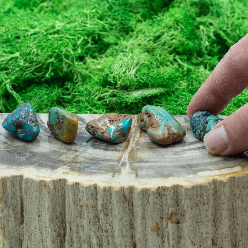 Turquoise Crystal Tumble || Mexico-Nature's Treasures