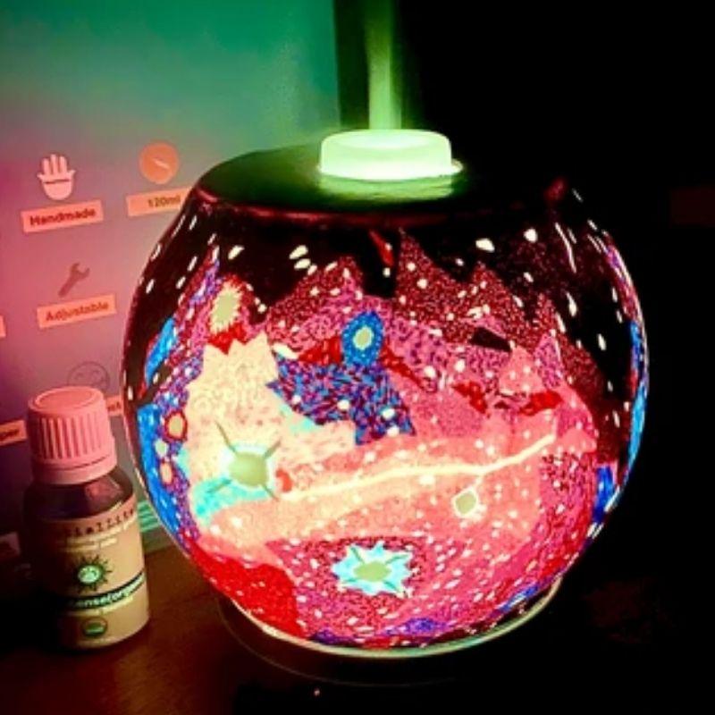Ultrasonic "GALAXY" Essential Oil Diffuser-Nature's Treasures
