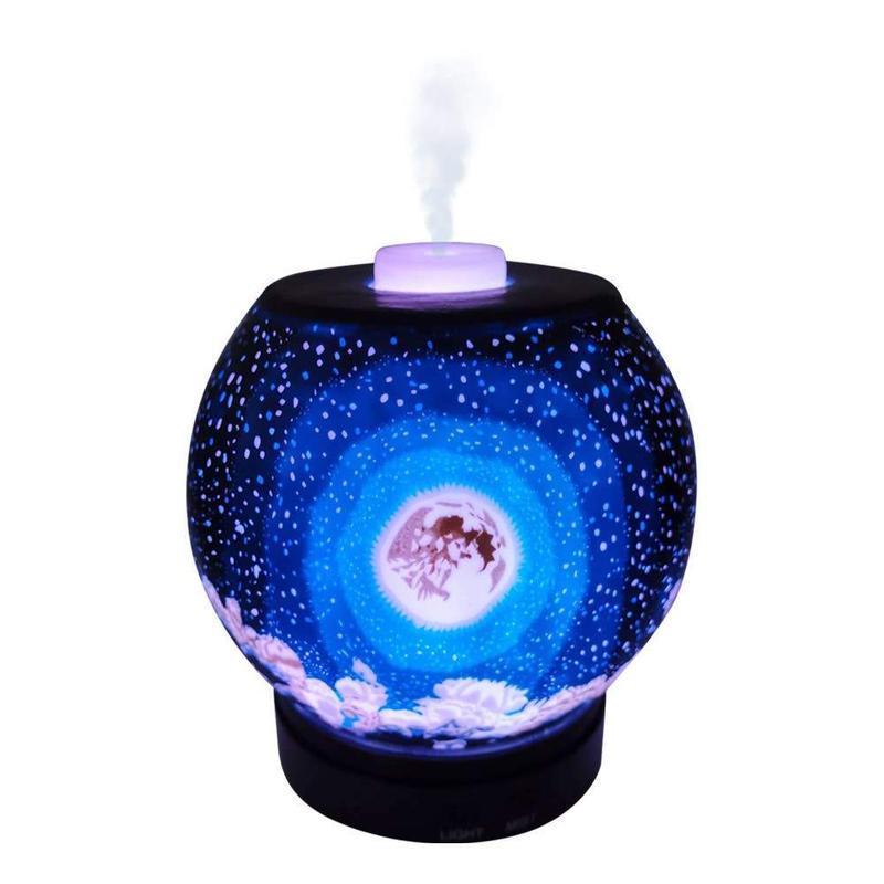 Ultrasonic "MOON" Essential Oil Diffuser-Nature's Treasures