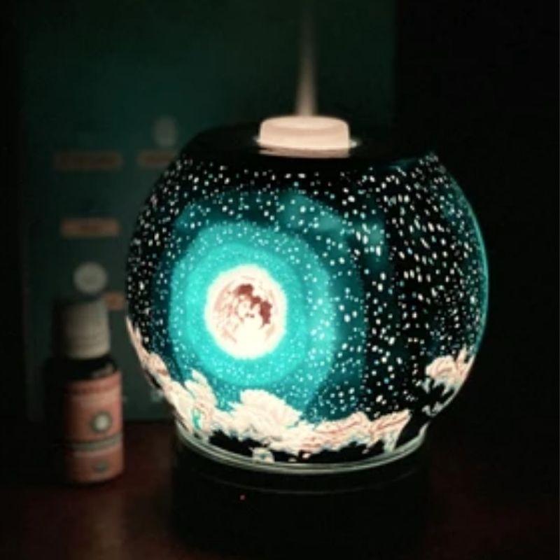 Ultrasonic "MOON" Essential Oil Diffuser-Nature's Treasures