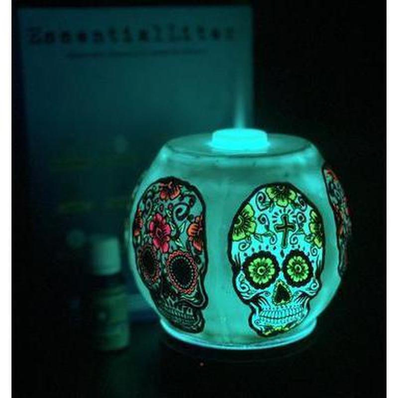 Ultrasonic Sugar Skull Essential Oil Diffuser-Nature's Treasures