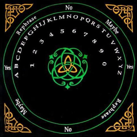 Velvet Pendulum Mat with Colorful Celtic Design-Nature's Treasures